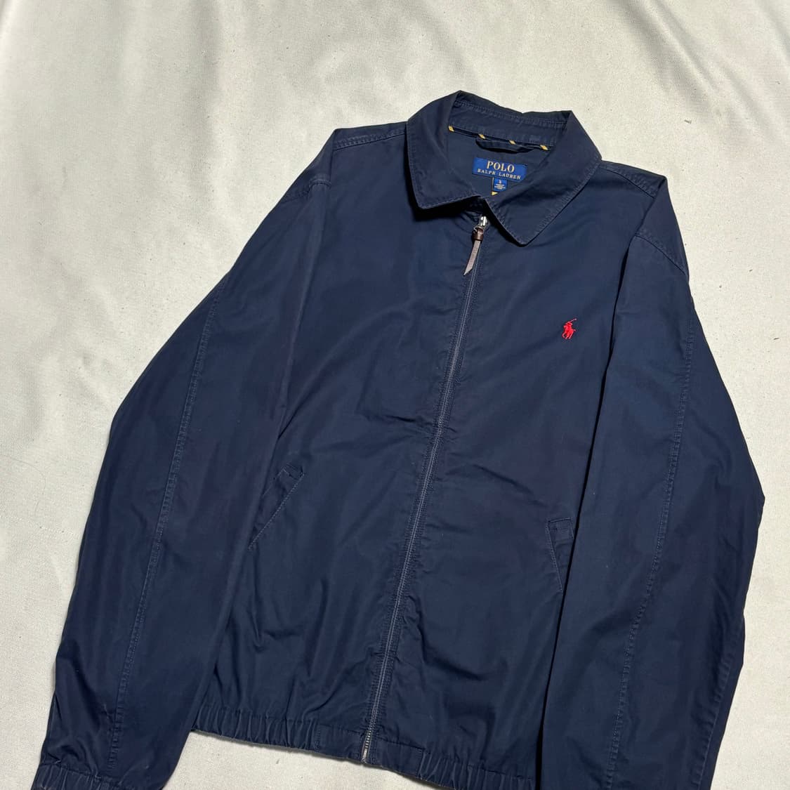L 폴로랄프로렌 네이비 베이포트 코튼 자켓 상품이미지1