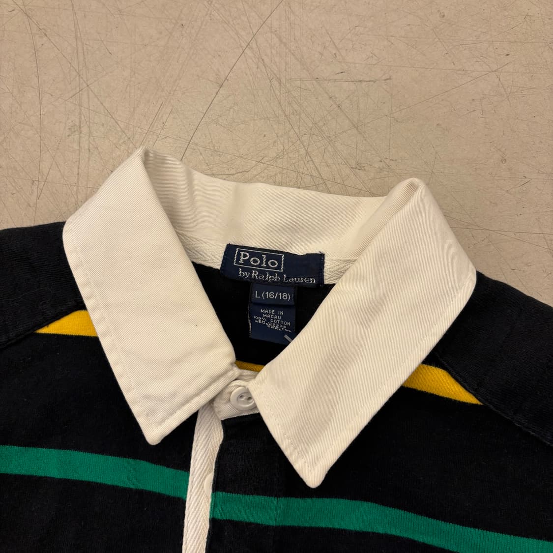 폴로 랄프로렌 스트라이프 럭비티 상품이미지3