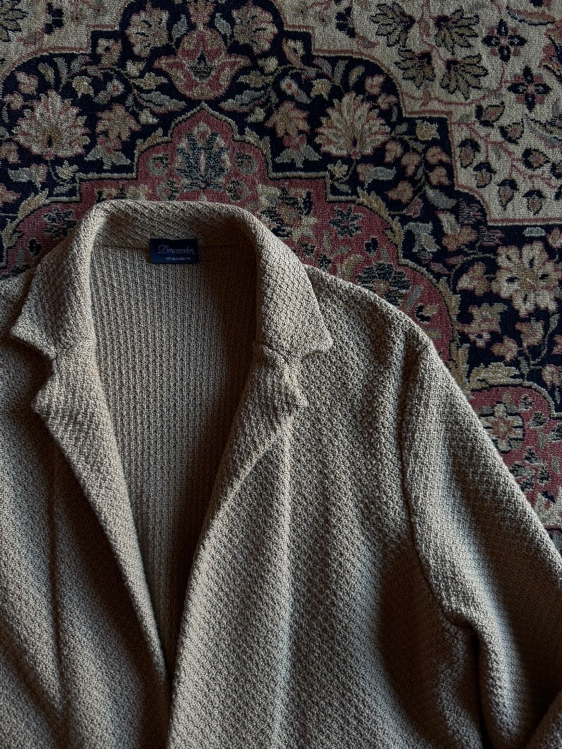 드루모어 테일러드 가디건 100 상품이미지2