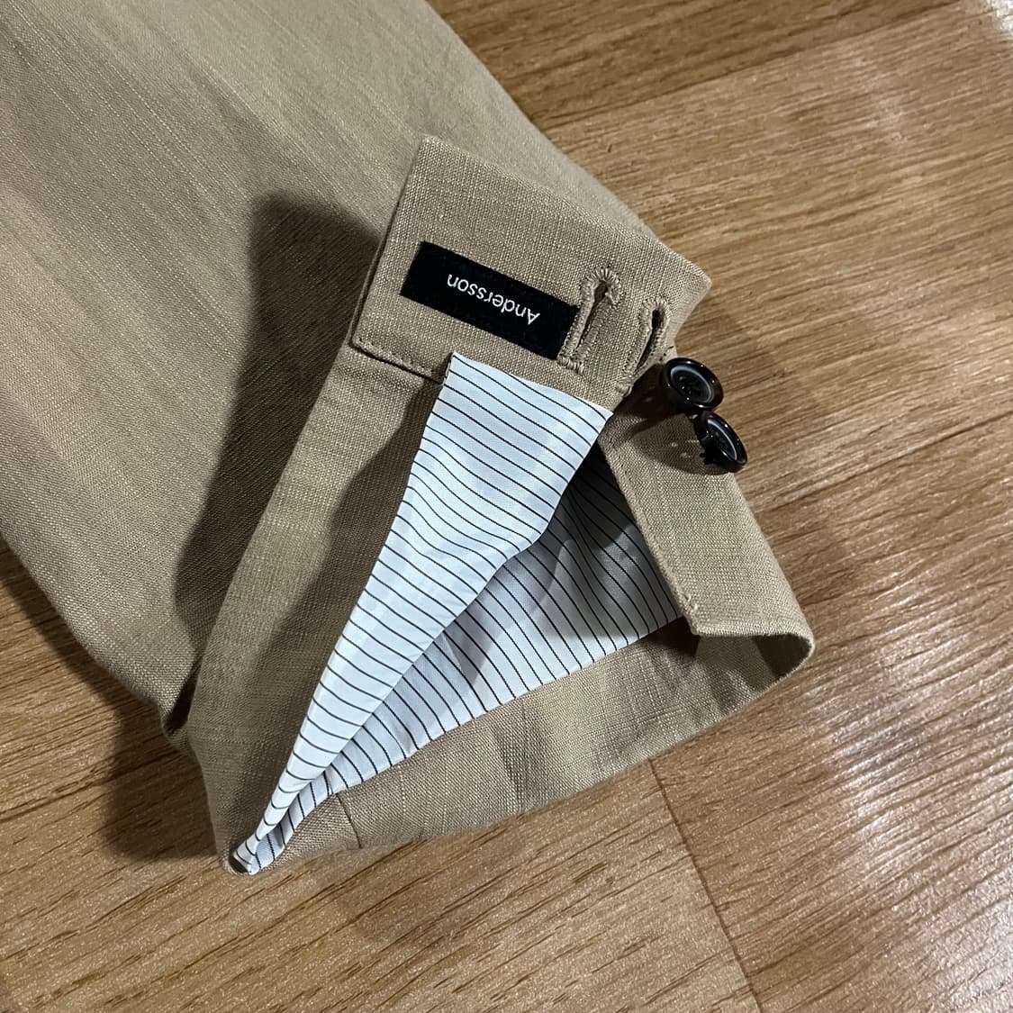 [110] 앤더슨벨 린넨 더블자켓 상품이미지7