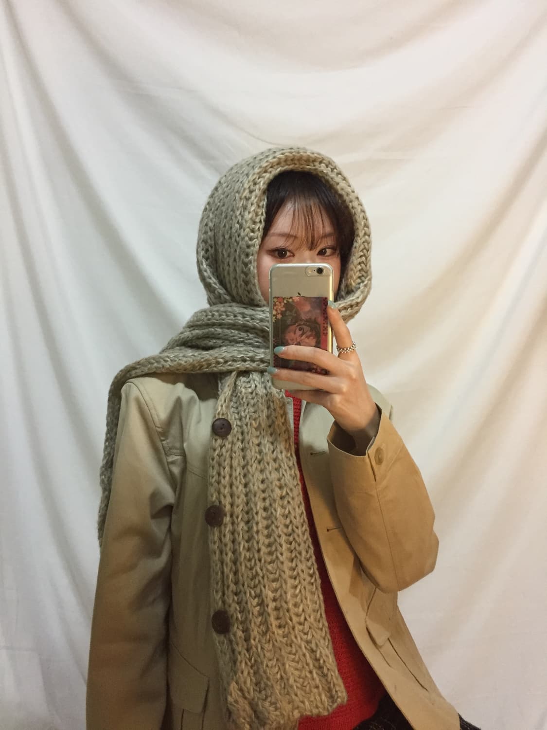 단추 목도리 상품이미지4