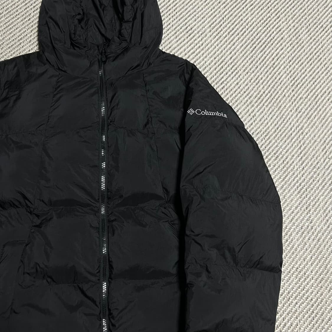 [L] Columbia 컬럼비아 블랙 패딩 점퍼 상품이미지3