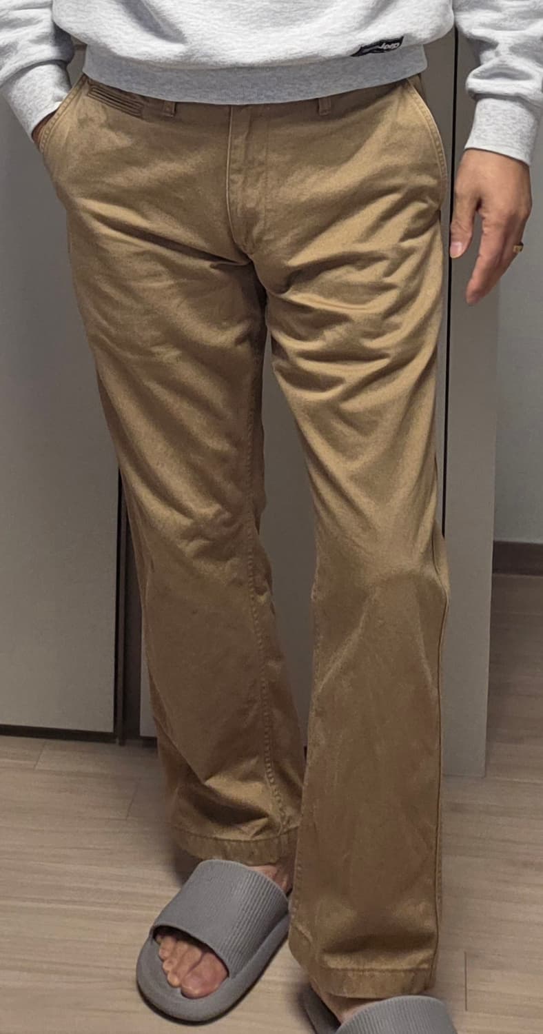 유니클로 토프 브라운 데님 팬츠(32) 상품이미지4