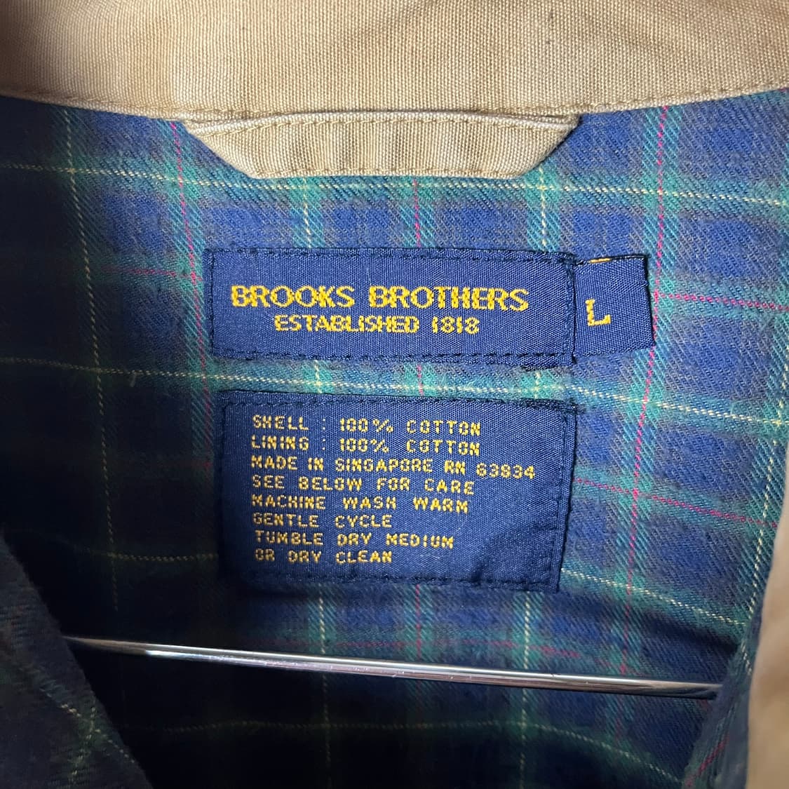 [Brooks Brothers] 브룩스브라더스 헤링턴 자켓 상품이미지6