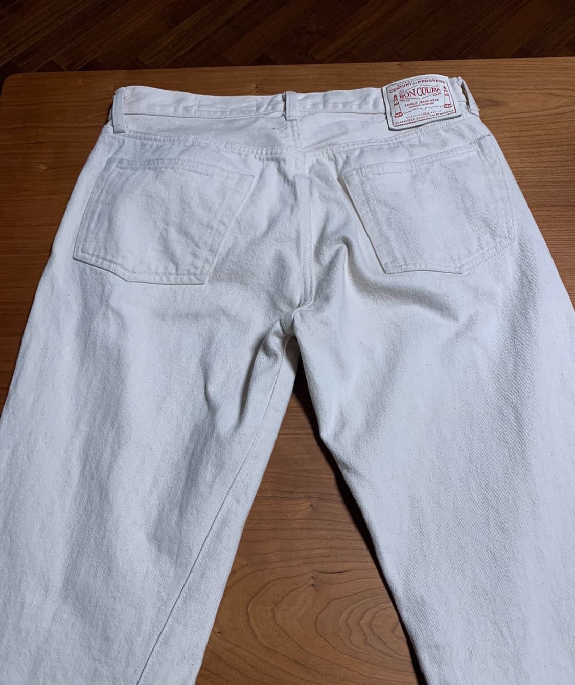 Boncoura 66 white denim 상품이미지2