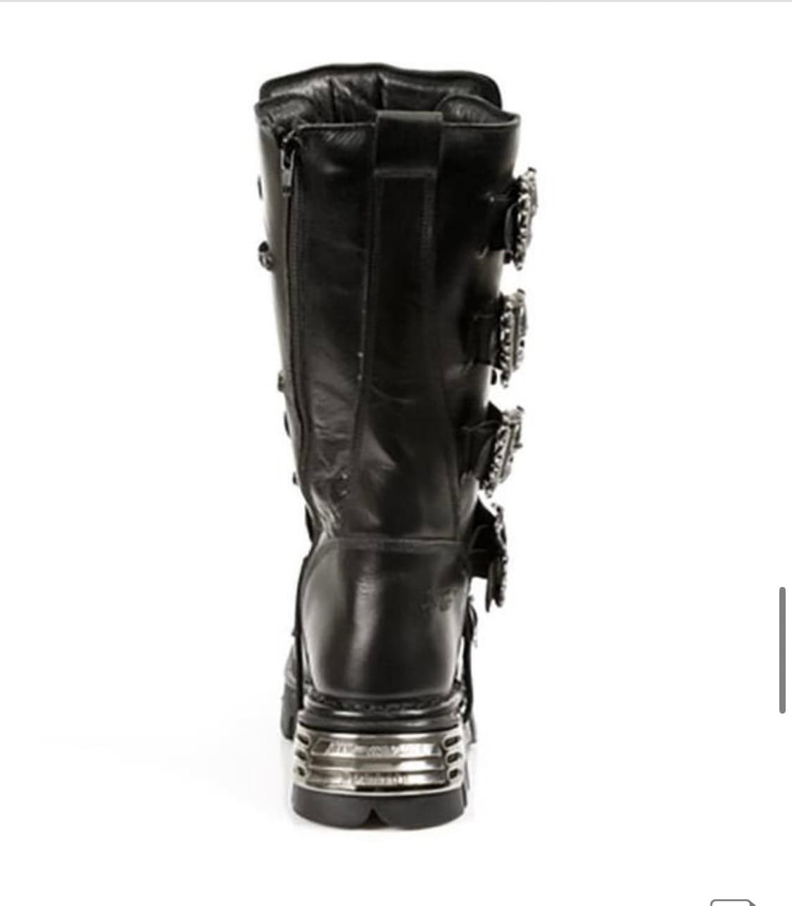 NEW ROCK 뉴락 시그니처 스컬 버클 M-403-S1 부츠 상품이미지3