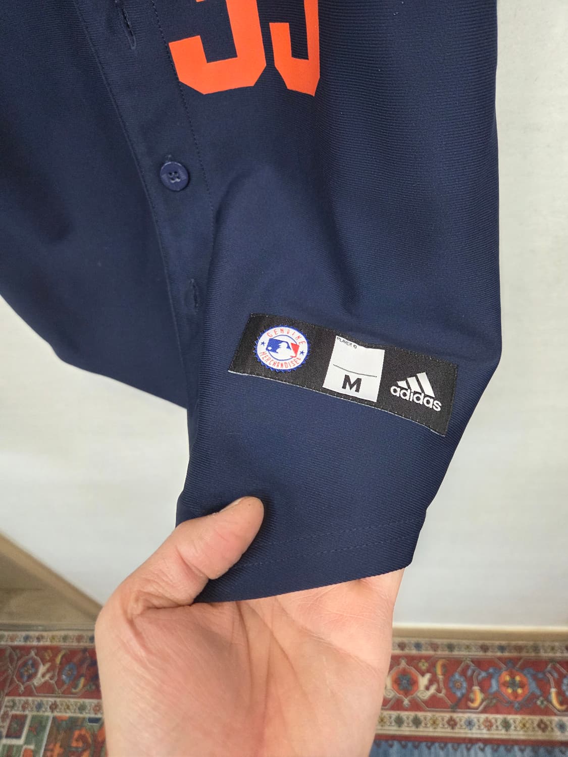 아디다스 주니어 디트로이트 타이거즈 벌랜더 유니폼 반팔 10 12 상품이미지5