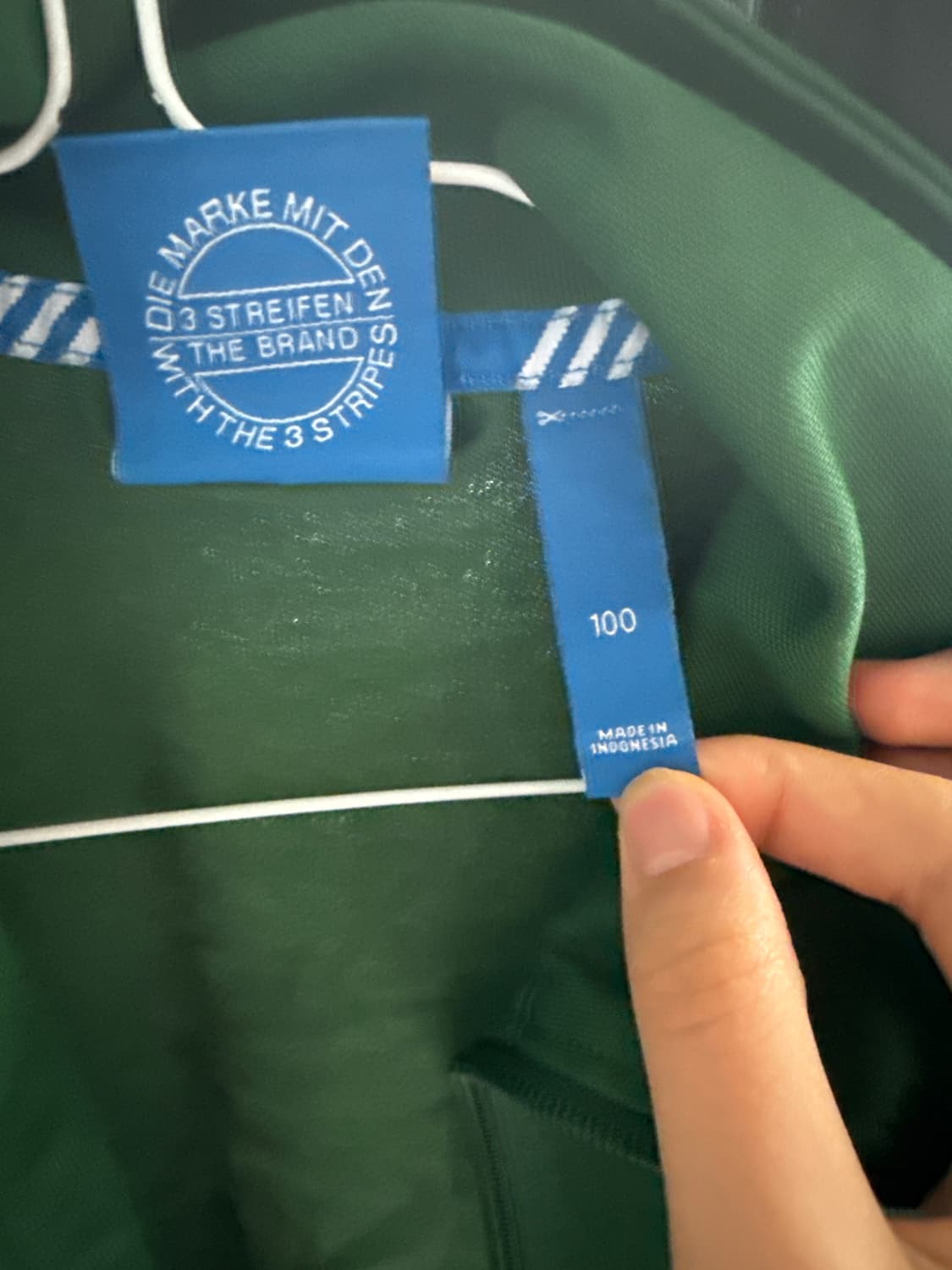 아디다스 져지 초록색 상품이미지1