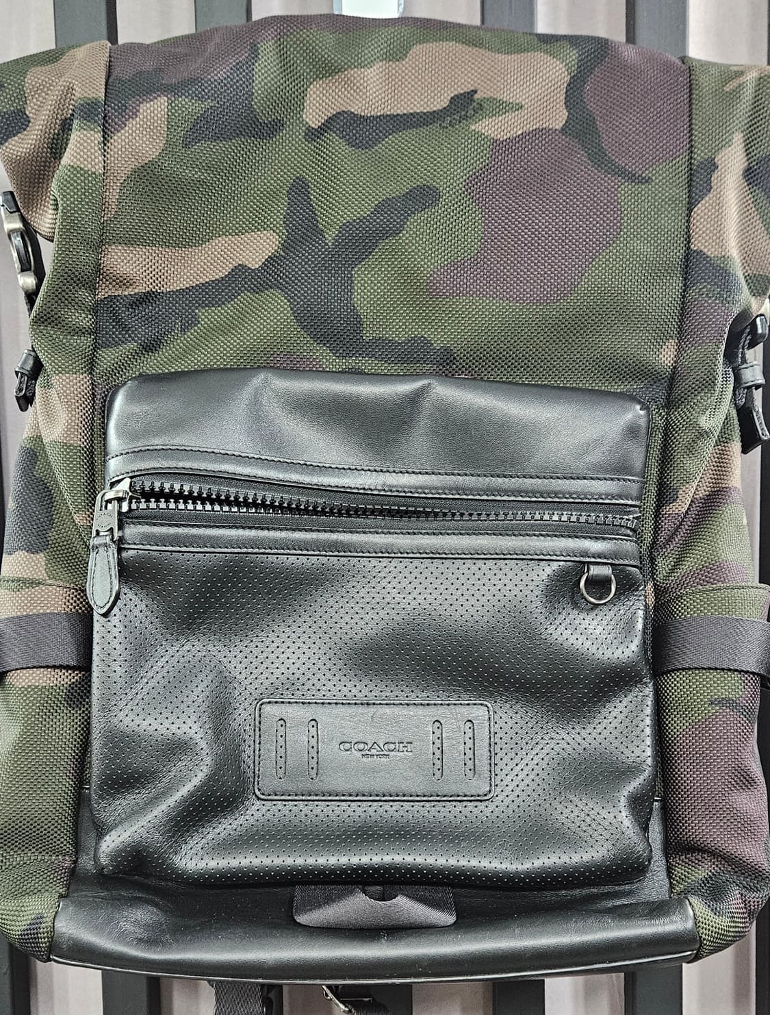 코치 카모 백팩 블랙 상품이미지1