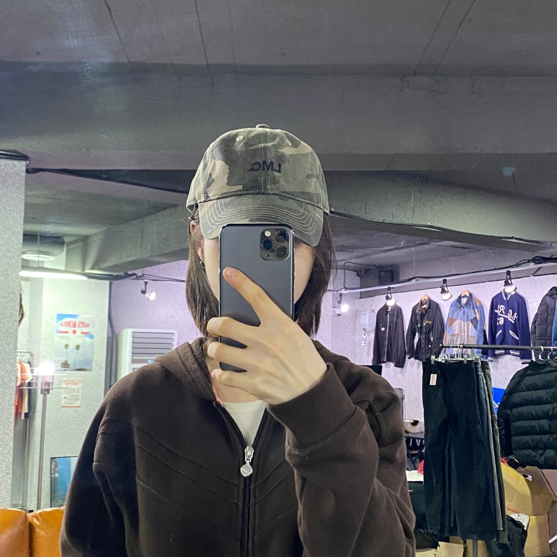 LMC 스몰로고 밀리터리 볼캡 B3145 상품이미지1