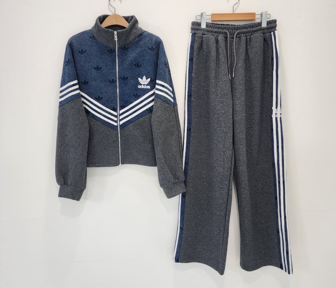 아디다스 데님 빅토리 삼선 세트 상품이미지6