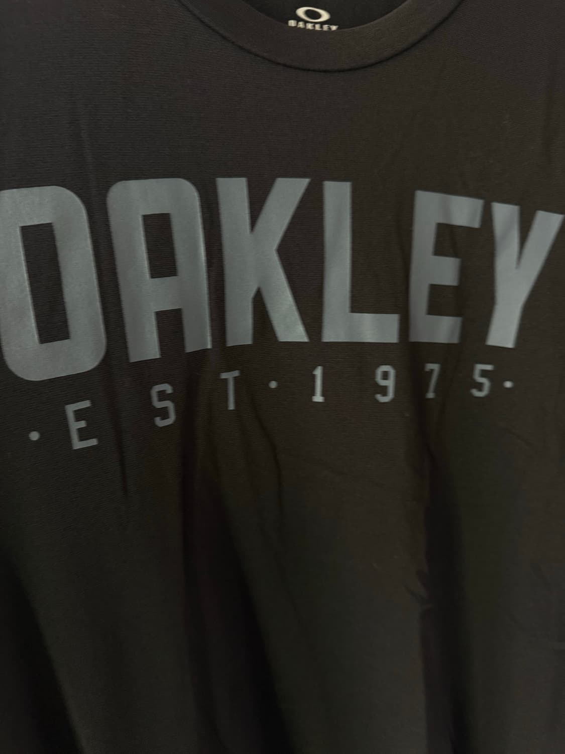 오클리 Oakley로고 블랙 티셔츠 M 상품이미지2
