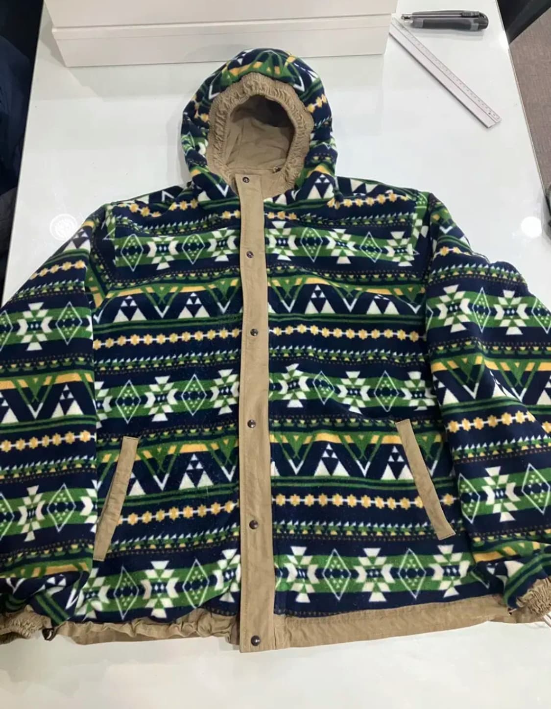 블랙아웃 리버시블 마운틴 파카 L 상품이미지3