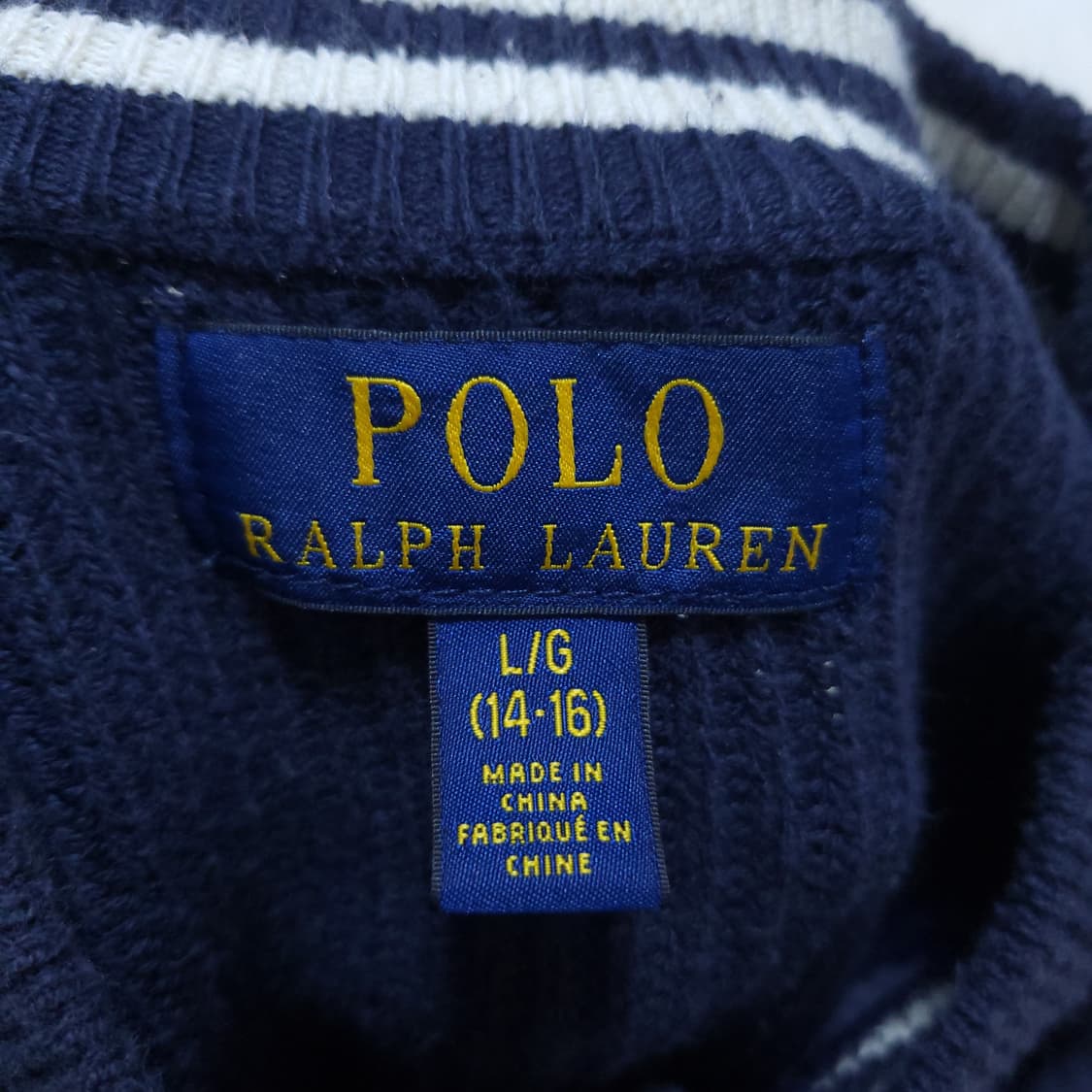 폴로 아동 경량 니트가디건 L 0209 뽀샤샤 상품이미지4