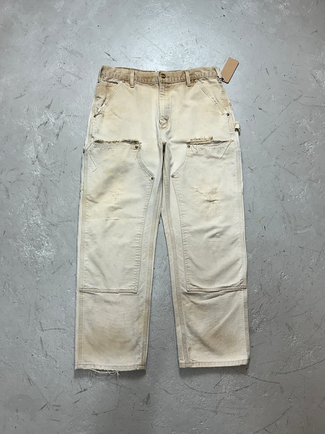 OG 칼하트 B136 더블니 BRN 칼하트 썩블니 상품이미지1