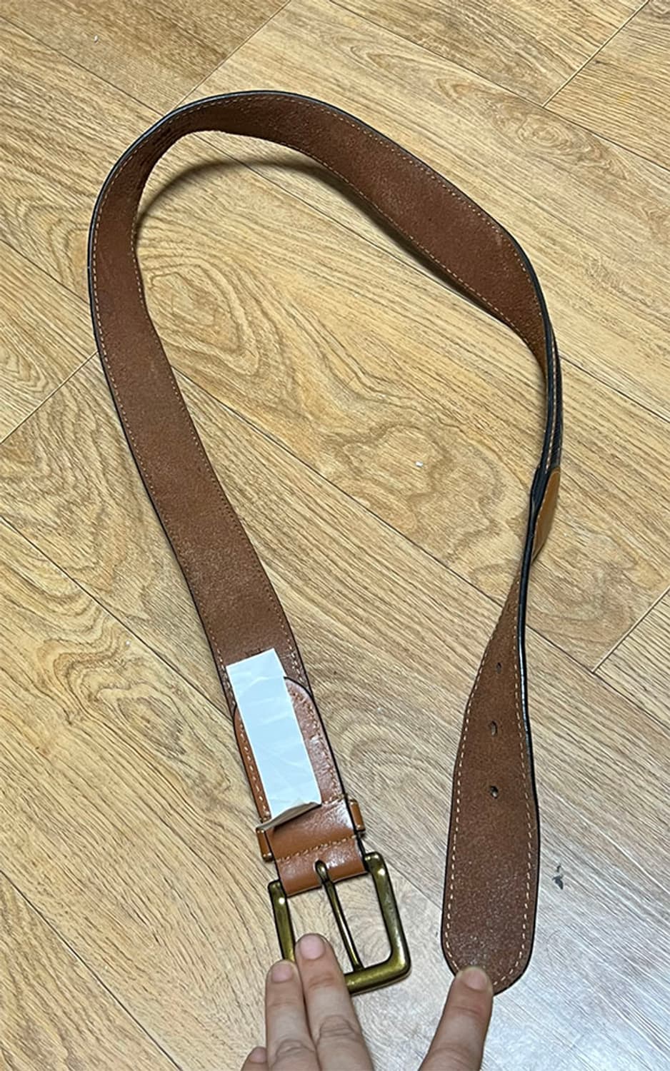 타미힐피거 캐주얼벨트 가죽 정품 28-32 상품이미지3