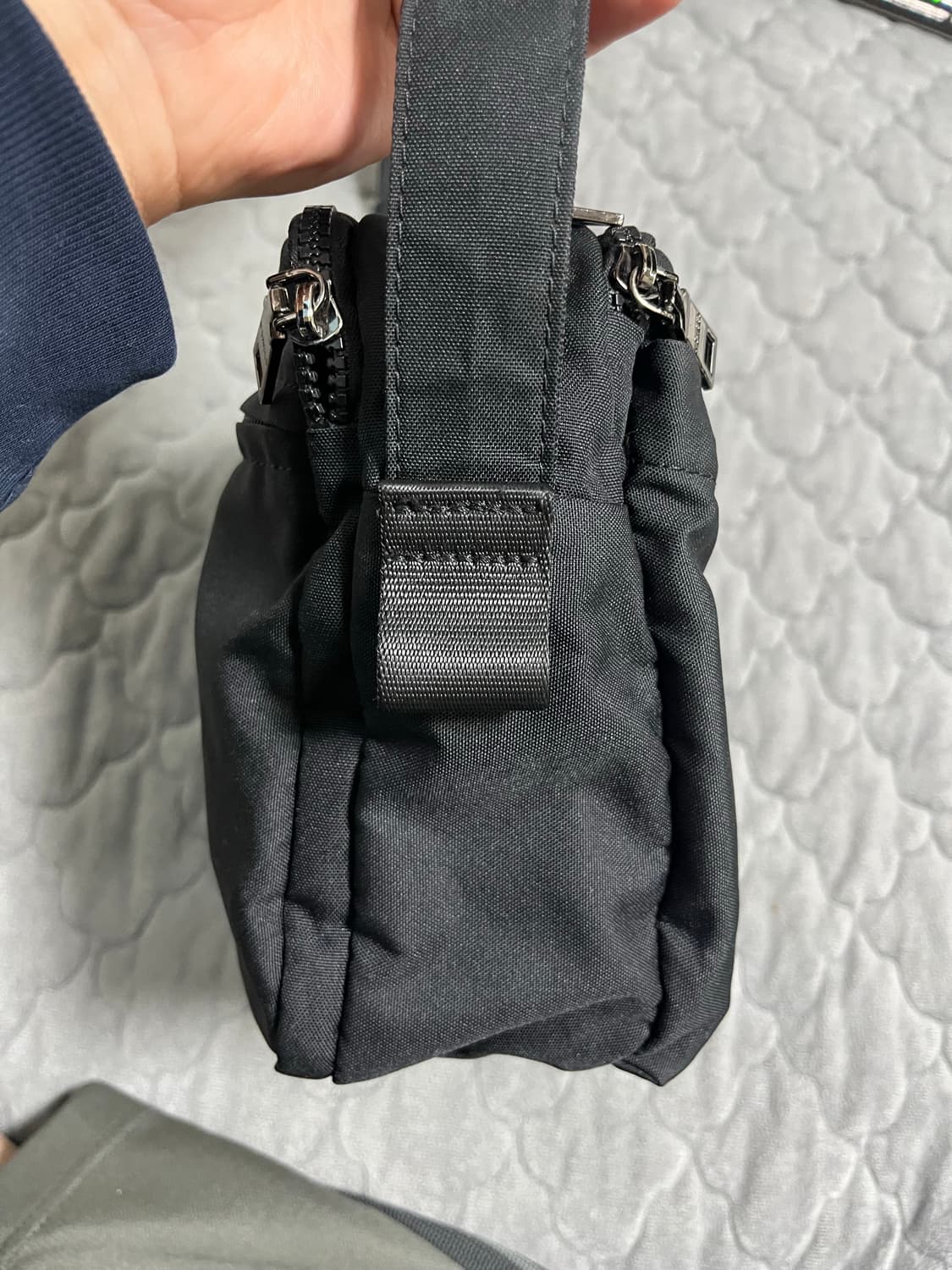 요지 야마모토 Ys acc 숄더백 블랙 상품이미지10