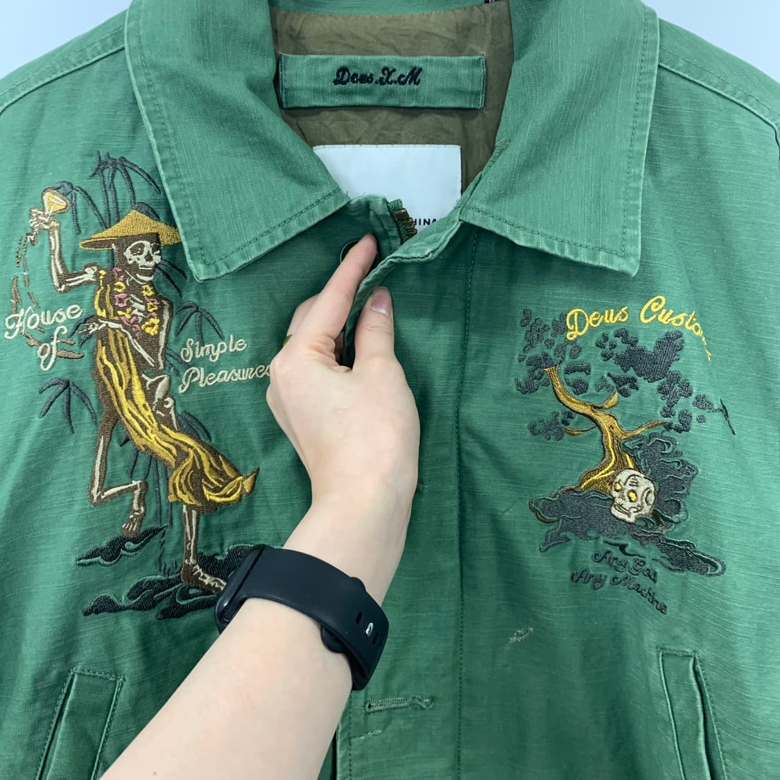 데우스 엑스 마키나 카키 야상자켓 상품이미지5