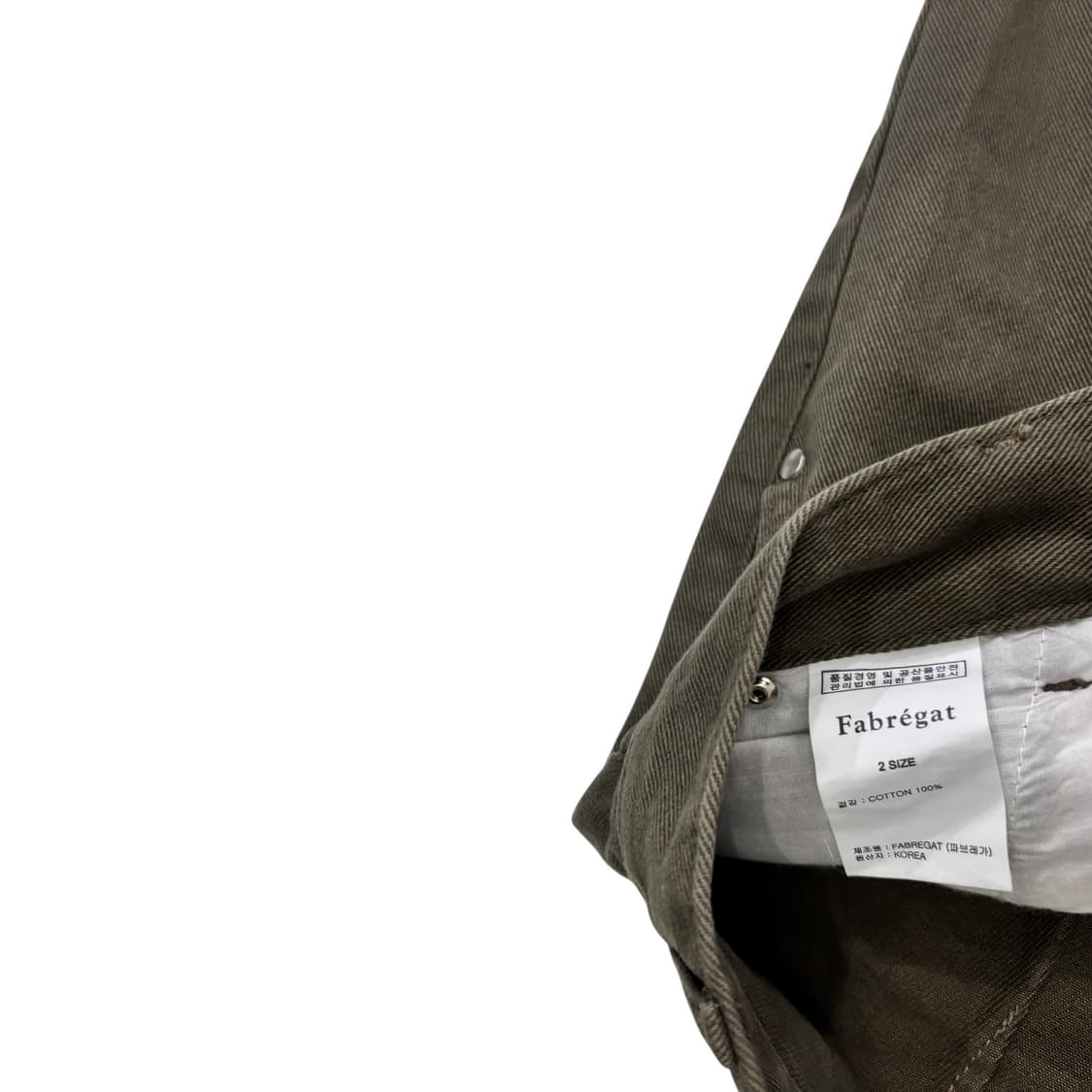 파브레가 투 턱 와이드 팬츠 상품이미지4