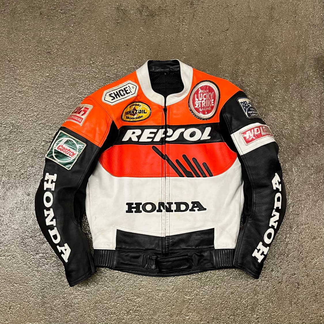 혼다 가죽 레이싱 수트 (95) 상품이미지2