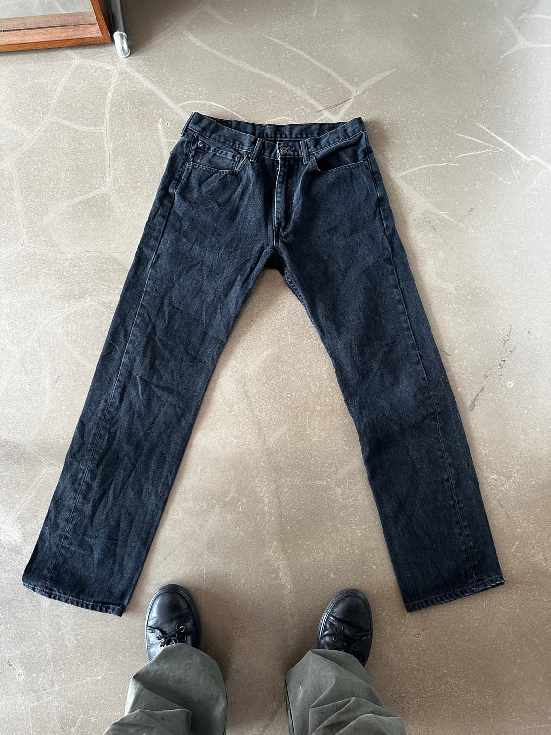 Levis 505 레귤러핏 데님 팬츠 멕시코 33  상품이미지3