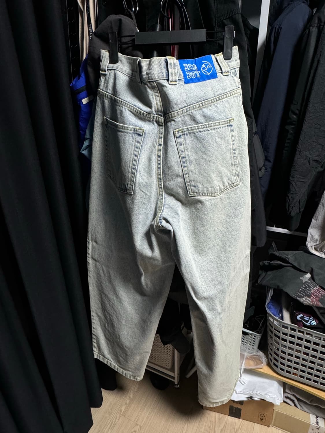 폴라 스케이트 빅보이 팬츠 (Light Blue) 상품이미지6