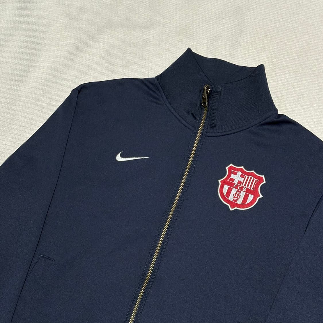 S 나이키 바르셀로나 09-10 네이비 트랙탑 상품이미지1