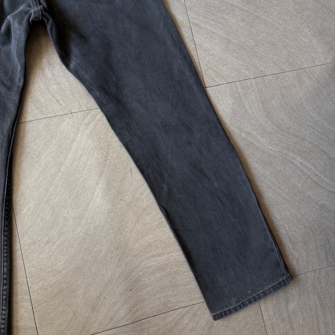 리바이스 정품 505 데님 블랙 팬츠 바지 상품이미지9