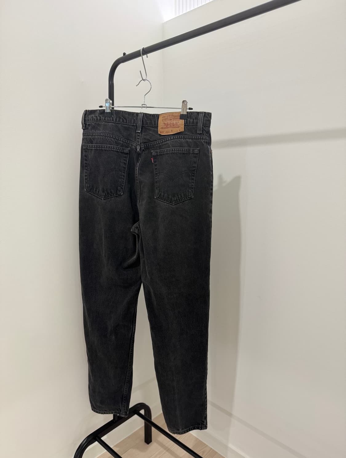 빈티지 리바이스 USA 90s 521 흑청데님 상품이미지3