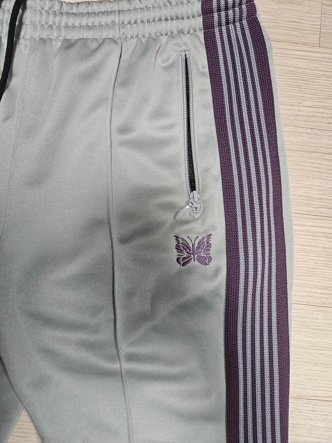 (S)니들스 트랙팬츠 부츠컷 25ss 삭스블루 상품이미지3