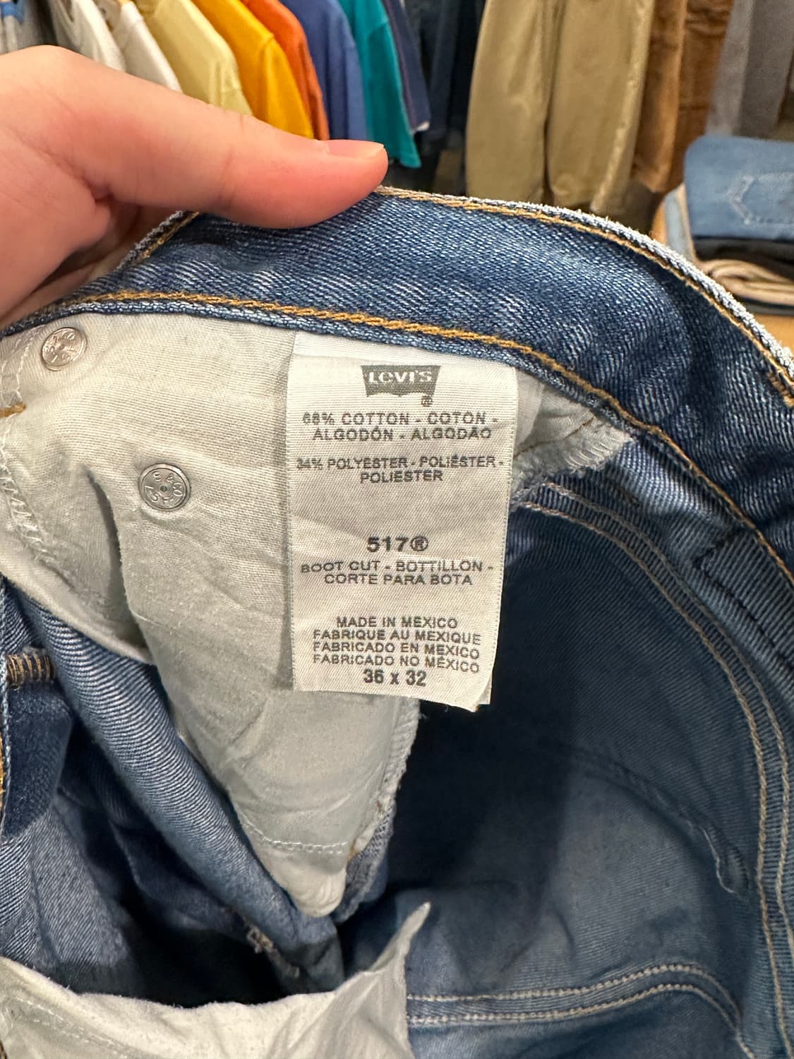 리바이스 517 W36 L32 상품이미지4