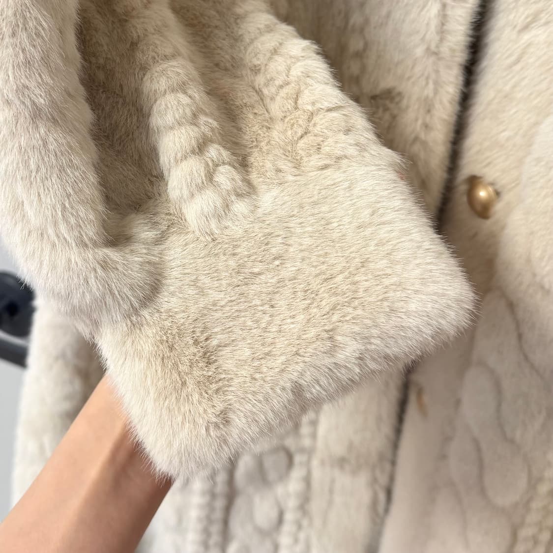 고퀄 수입의류 퍼 코트 상품이미지5