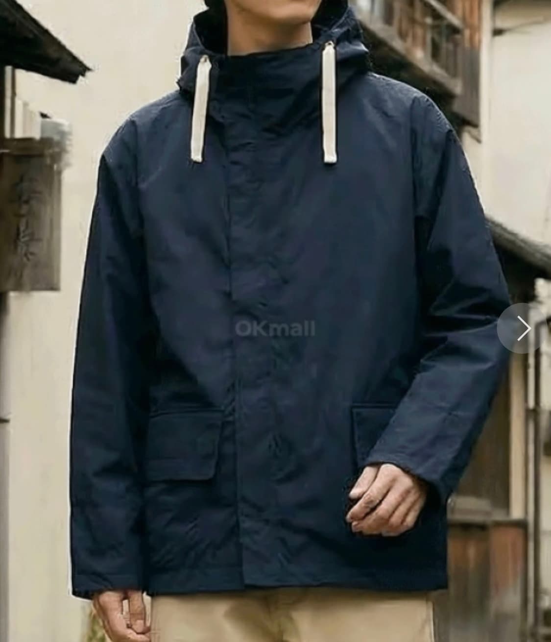 나나미카 후드덱 자켓 네이비L 상품이미지5