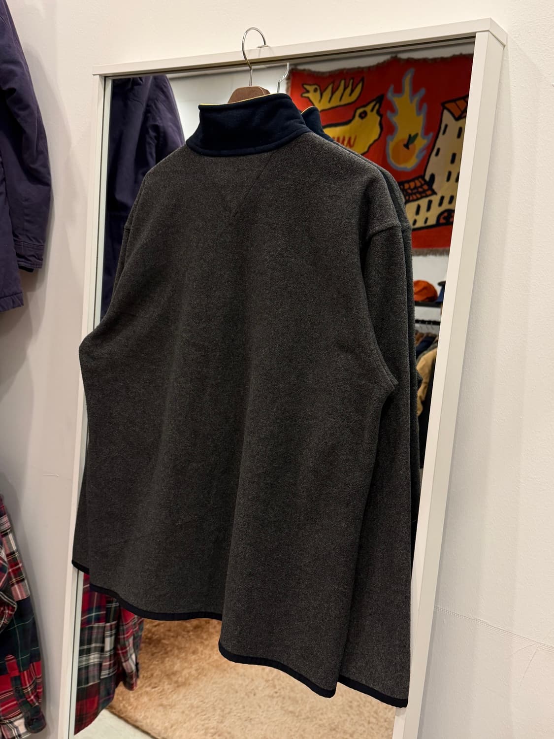 00s Tommy Hilfiger 타미힐피거 하프넥 집업 플리스 스웻 상품이미지6