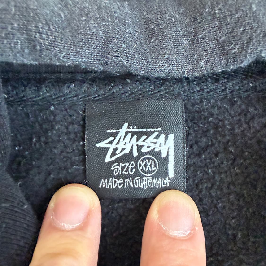 Stussy  스투시 월드투어 블랙 후드집업 상품이미지5