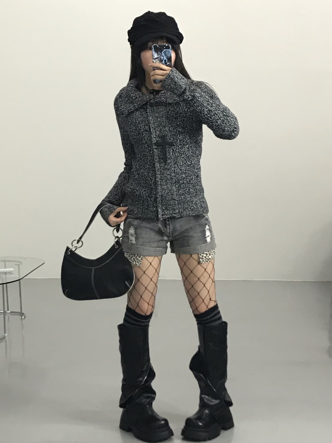 Cecil Mcbee Acrylic Cardigans 상품이미지2