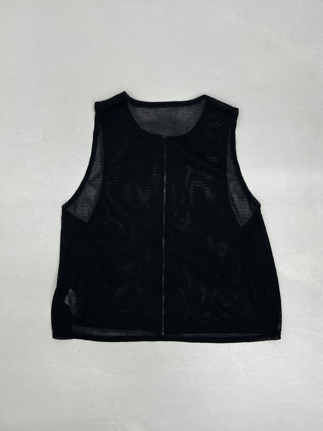 디테일 매쉬 집업 베스트 상품이미지6