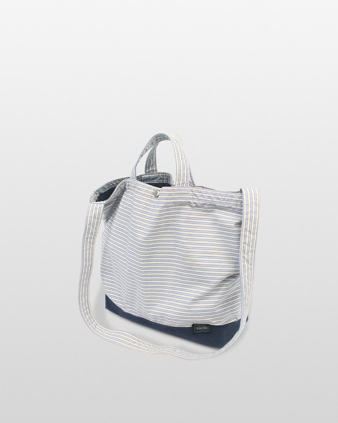 PORTER Stripe Canvas 2Way Tote Bag  상품이미지1