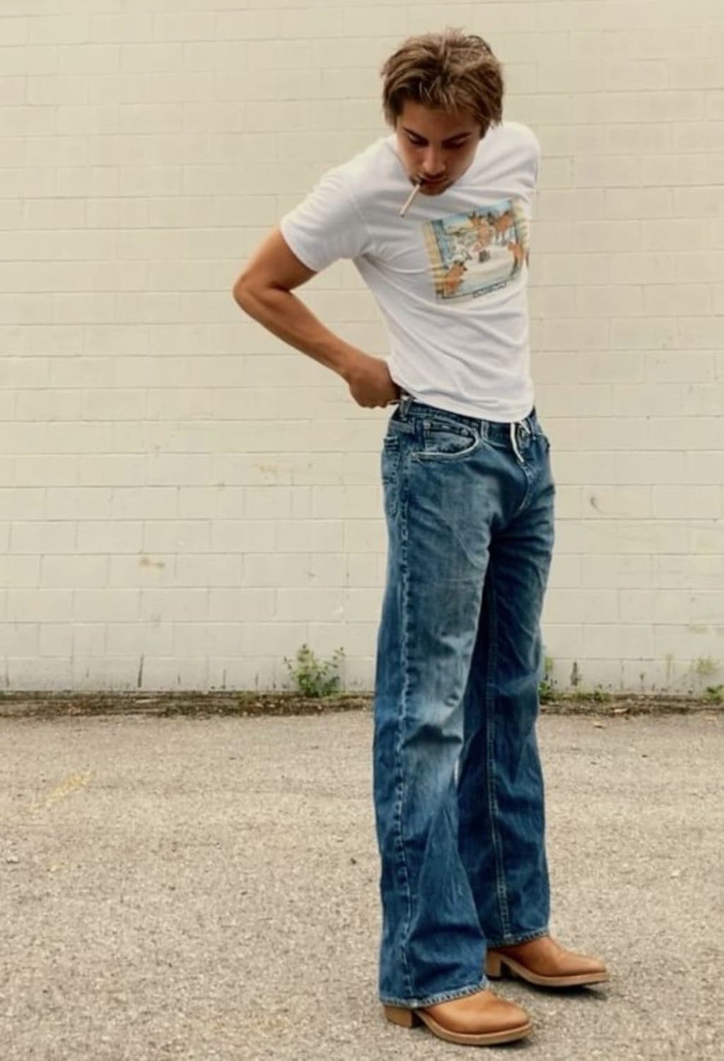 00's USA Made 레드윙 1114 페코스 웨스턴 부츠 상품이미지10