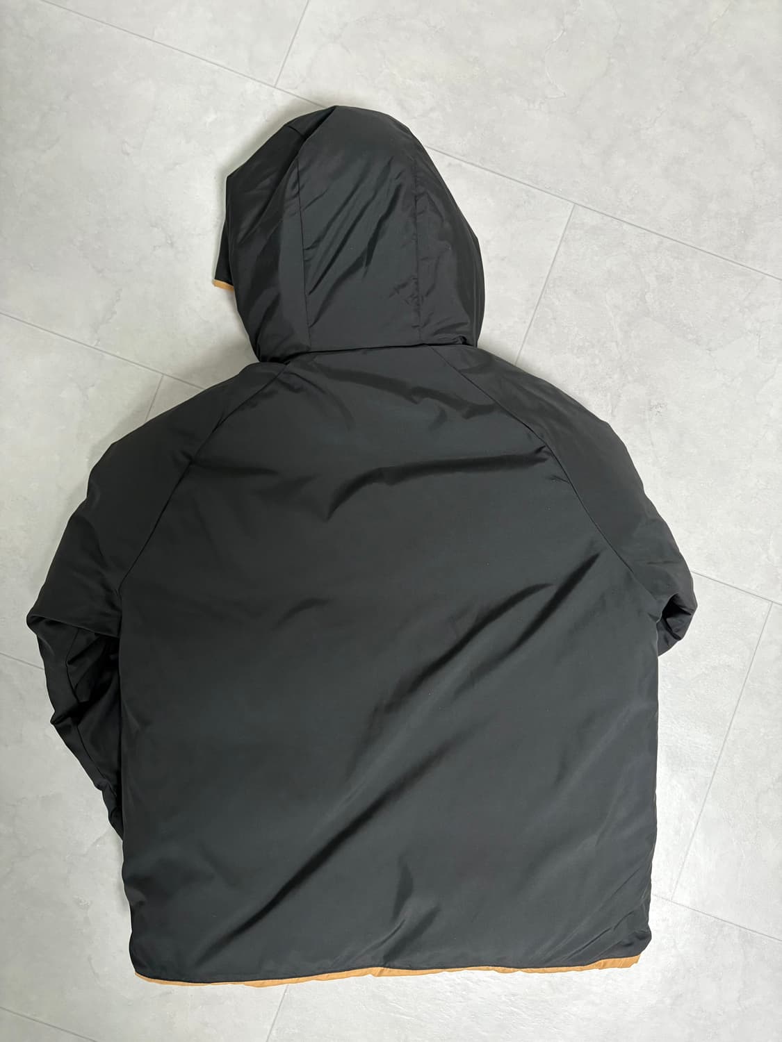 노스페이스 리버시블 패딩 600 브라운 상품이미지4