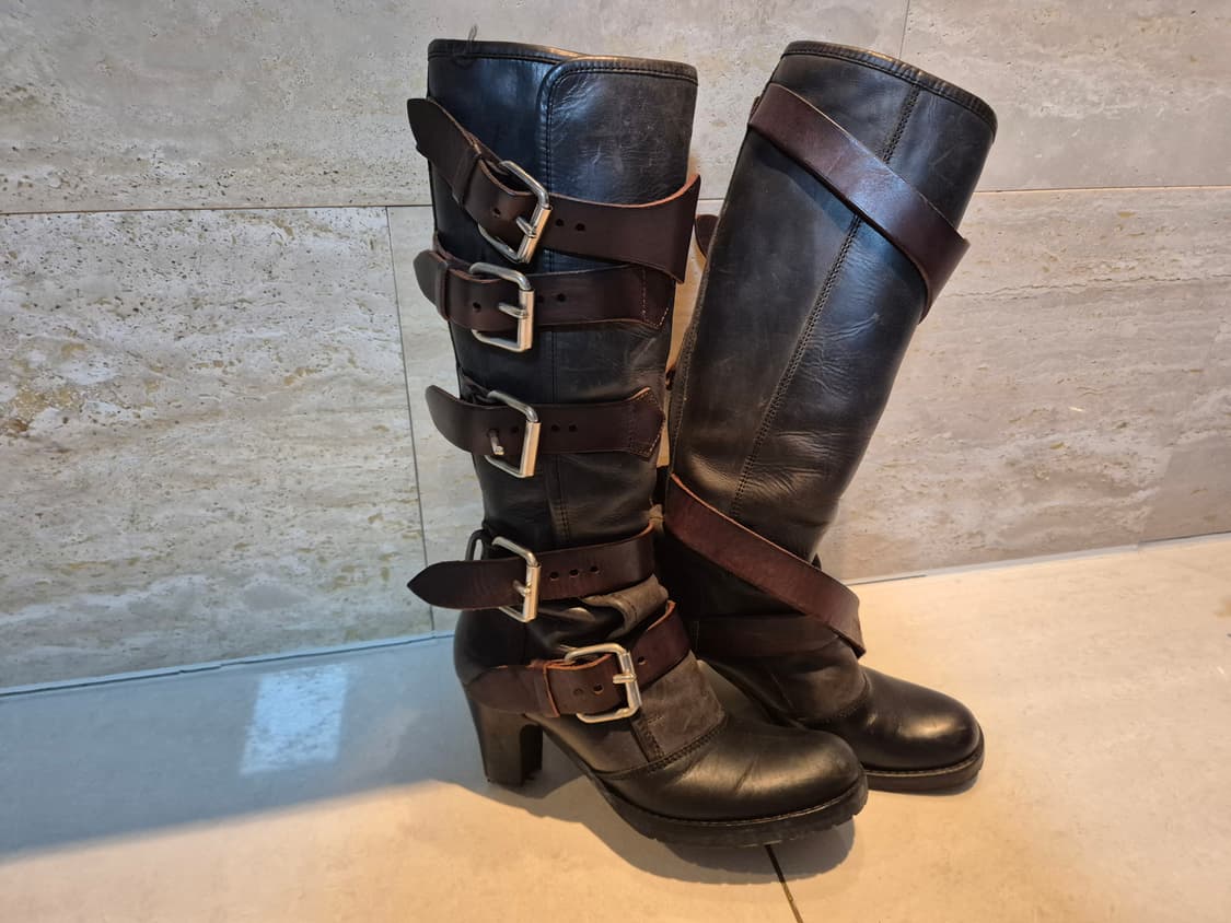 비비안웨스트우드 빈티지 바이커 파일럿 부츠 EU36.5 (230-235) 상품이미지1