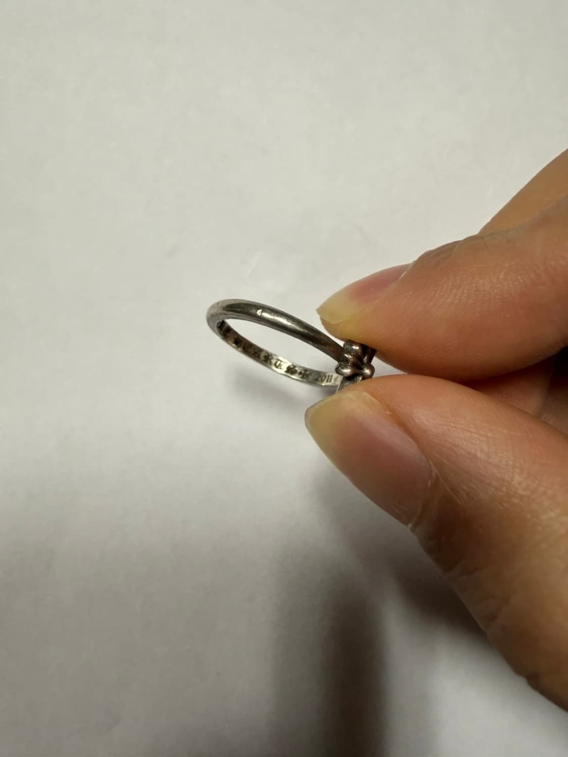 크롬하츠 크로스 버블검 링 상품이미지3