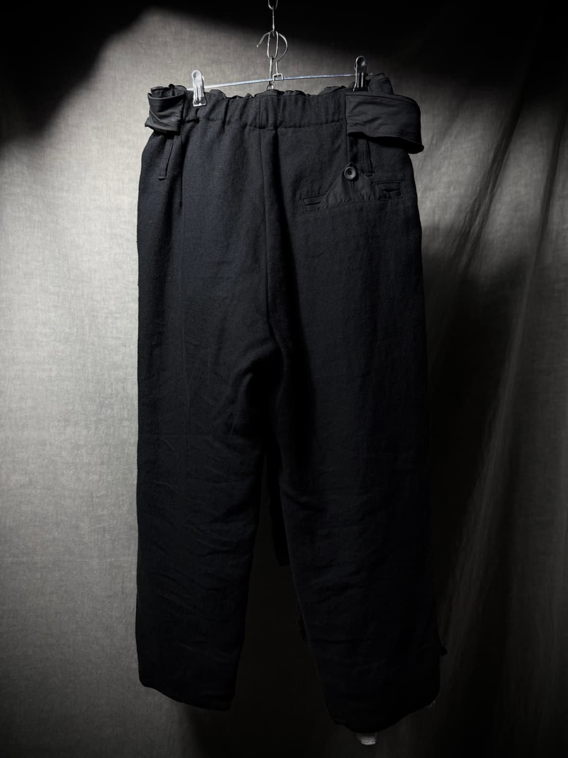 Leh Linen Wool Belted Wide Pants 상품이미지8