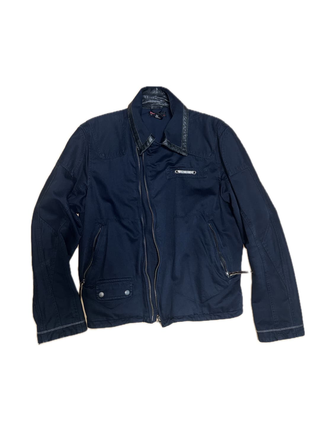 디젤 비대칭 바이커 자켓 L 상품이미지1