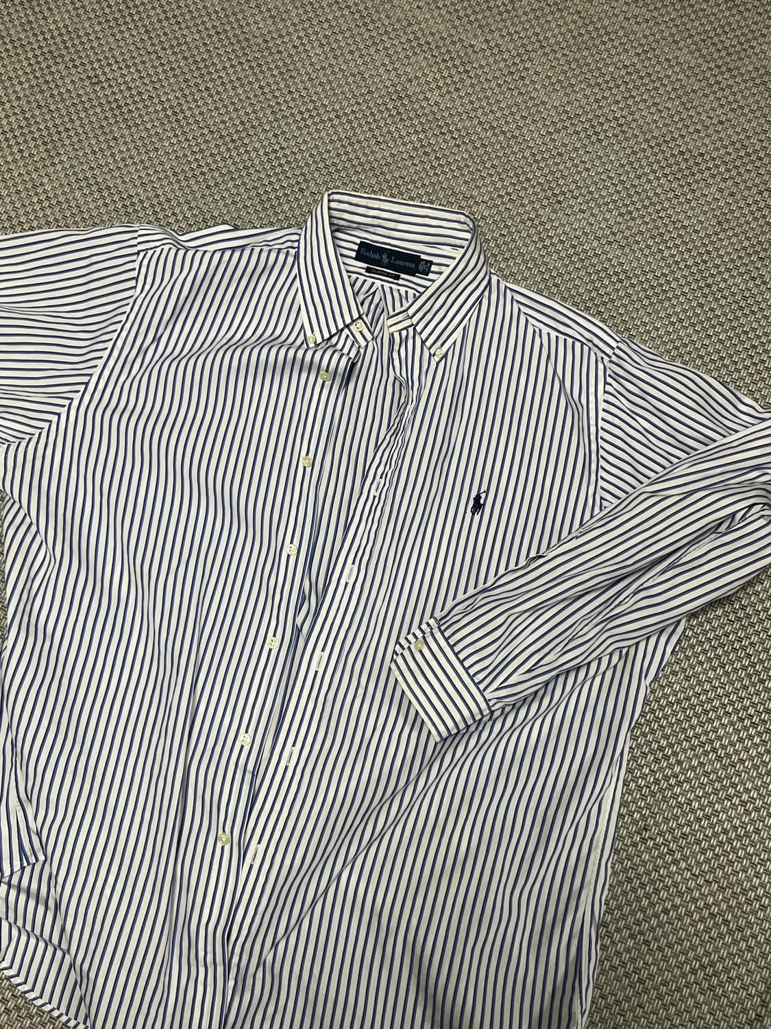 폴로 스트라이프 줄무늬 셔츠 남방 상품이미지3