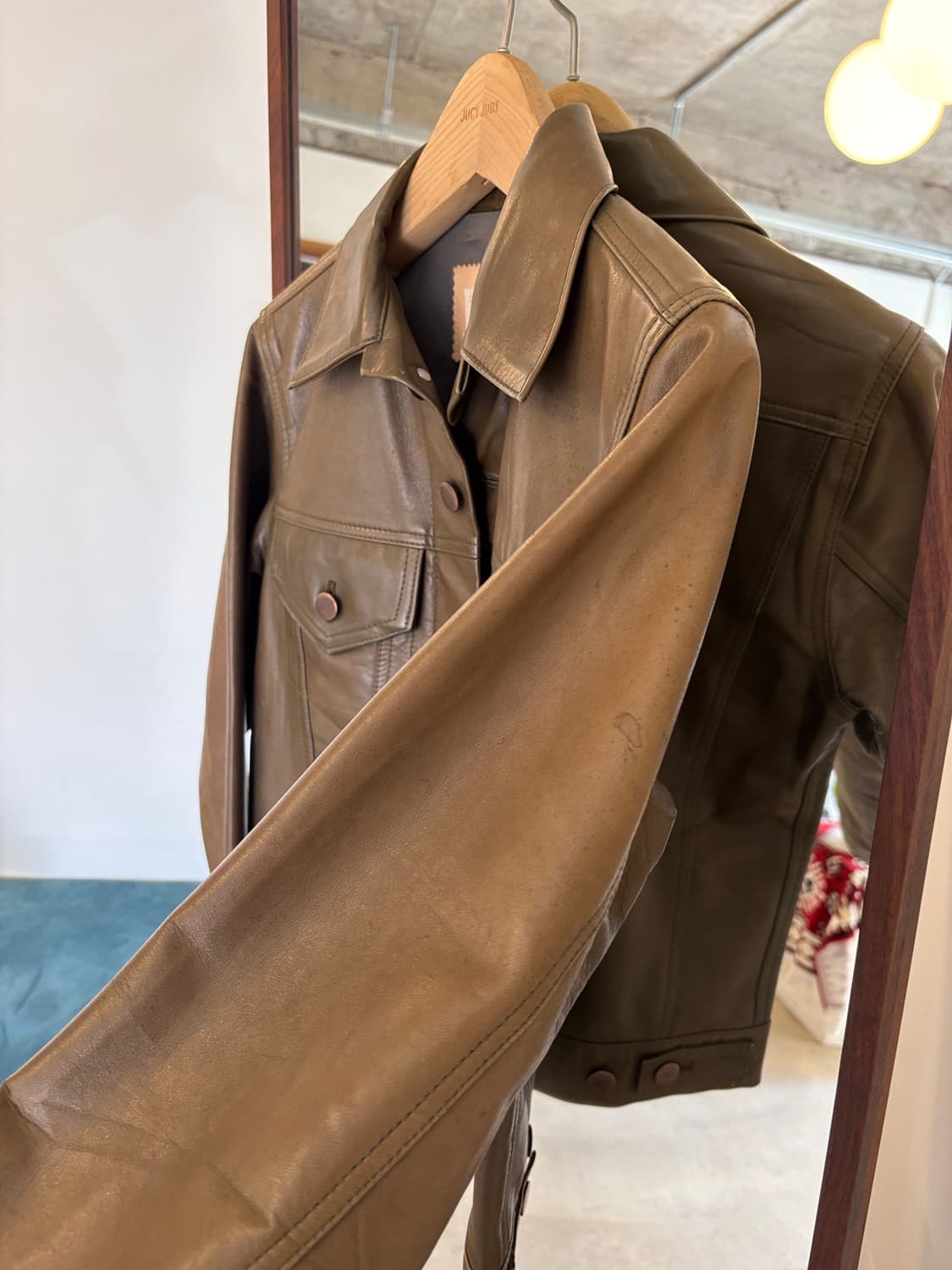 말가죽 빈티지 자켓 상품이미지6