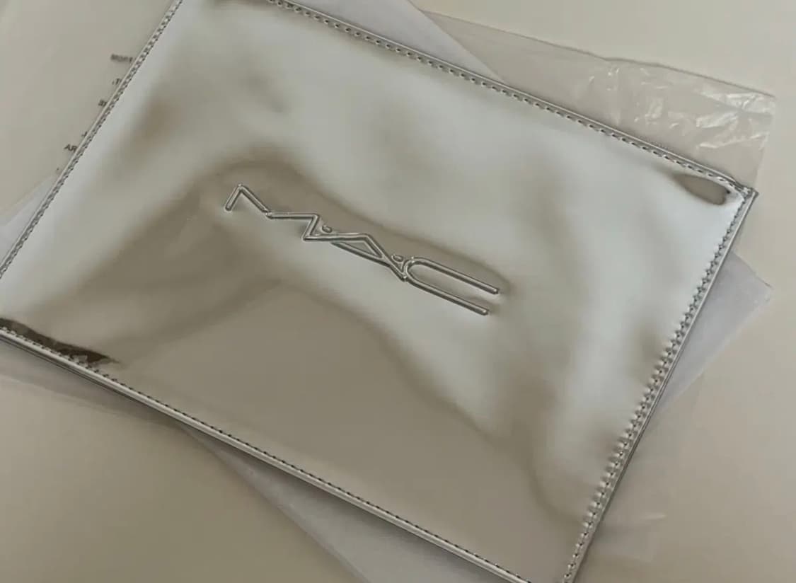 새상품) 맥 실버 플랫 파우치 상품이미지2