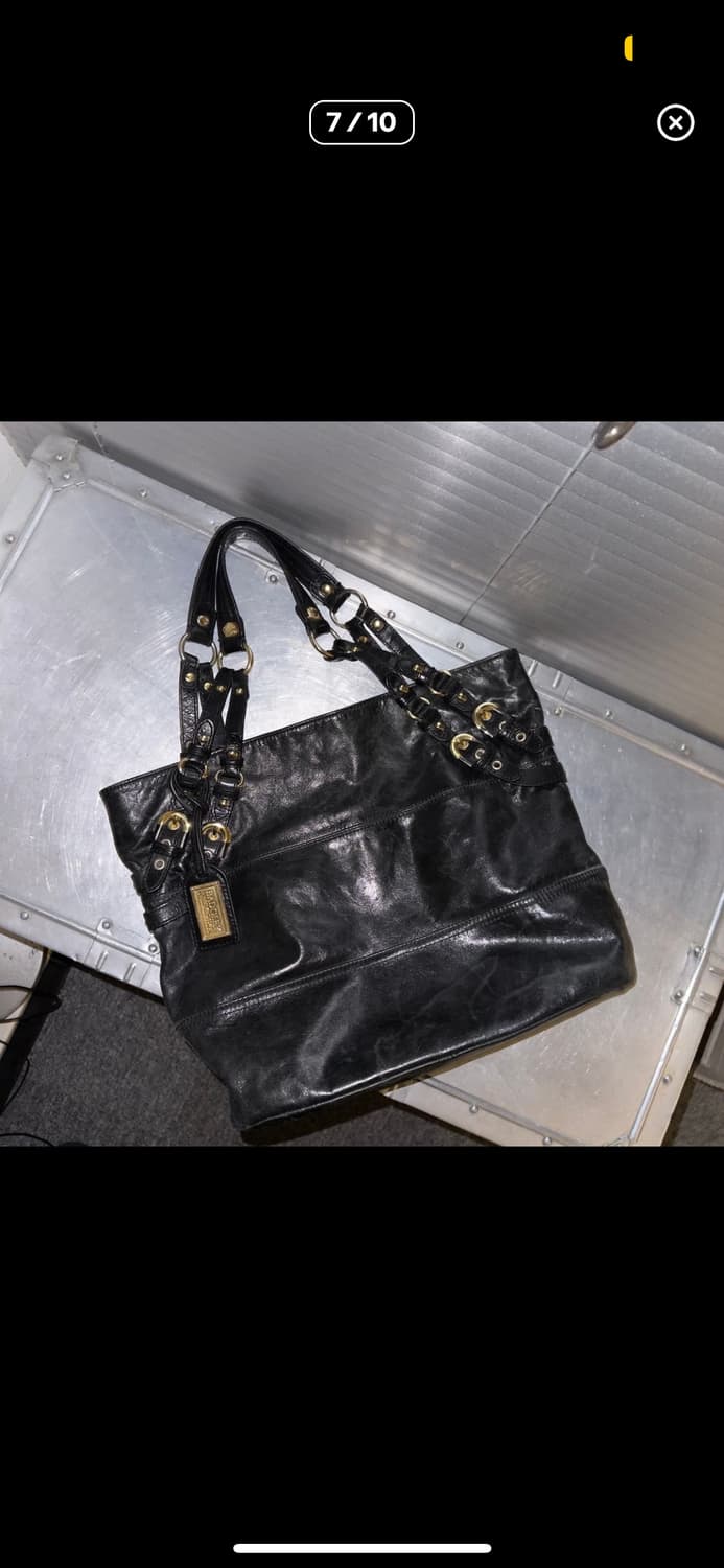 00s 배즐리 미슈카 웨스턴 디스트레스드 가죽 백 상품이미지7