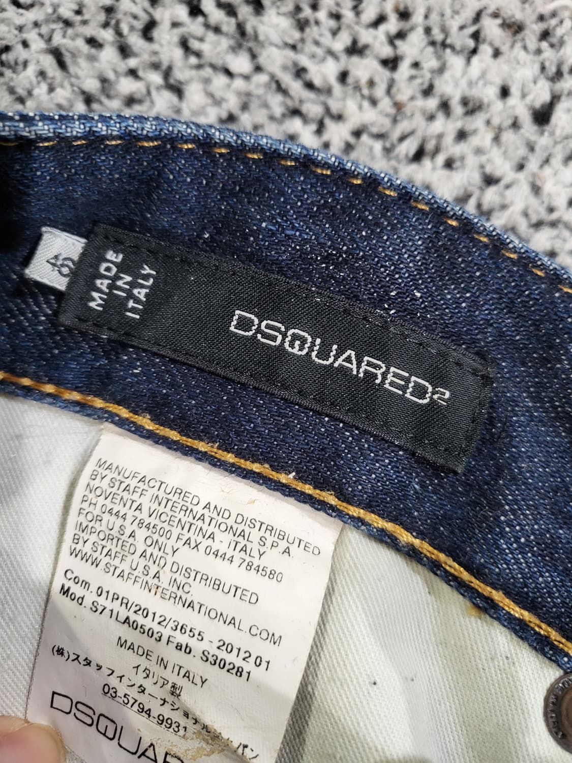 디스퀘어드2(Dsquared2) 데님 팬츠 상품이미지6