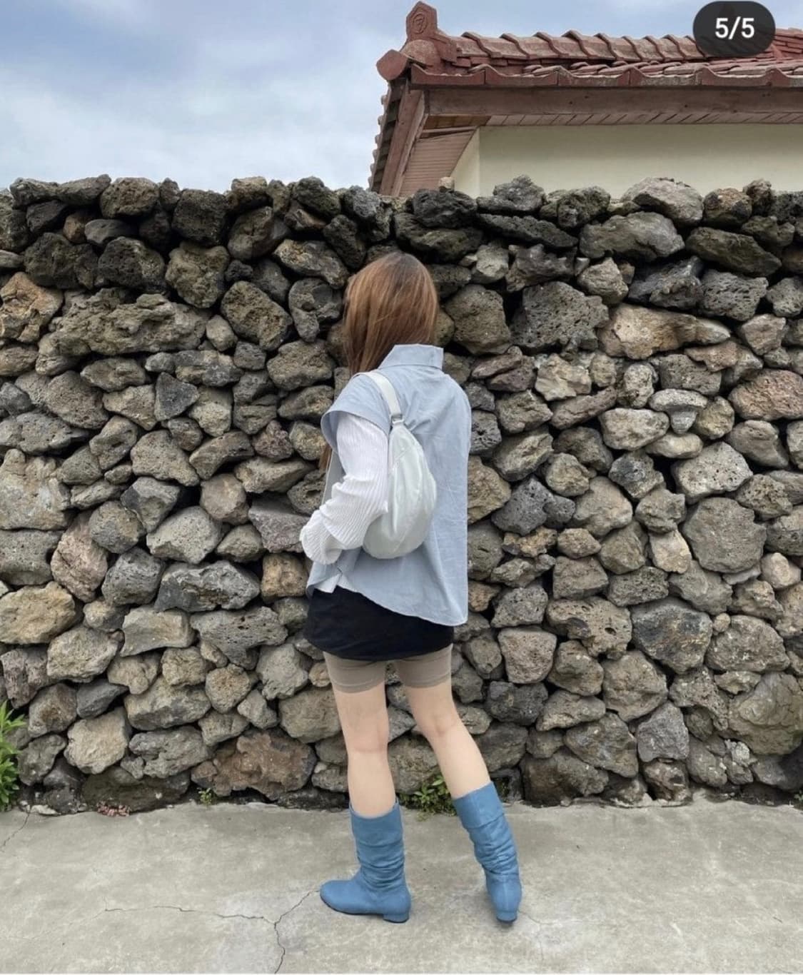 콜로신스 펌킨백 실버 상품이미지5